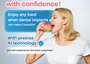 Enjoy any food when dental implants