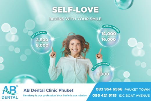AB Dental Phuket — Self-love starts with your smile.